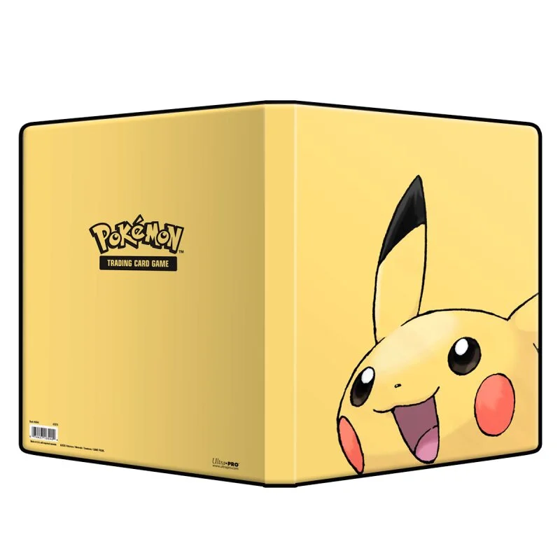 Ultra Pro - Pikachu 9-Pocket Portfolio for Pokemon (180 double-sleeved cards)